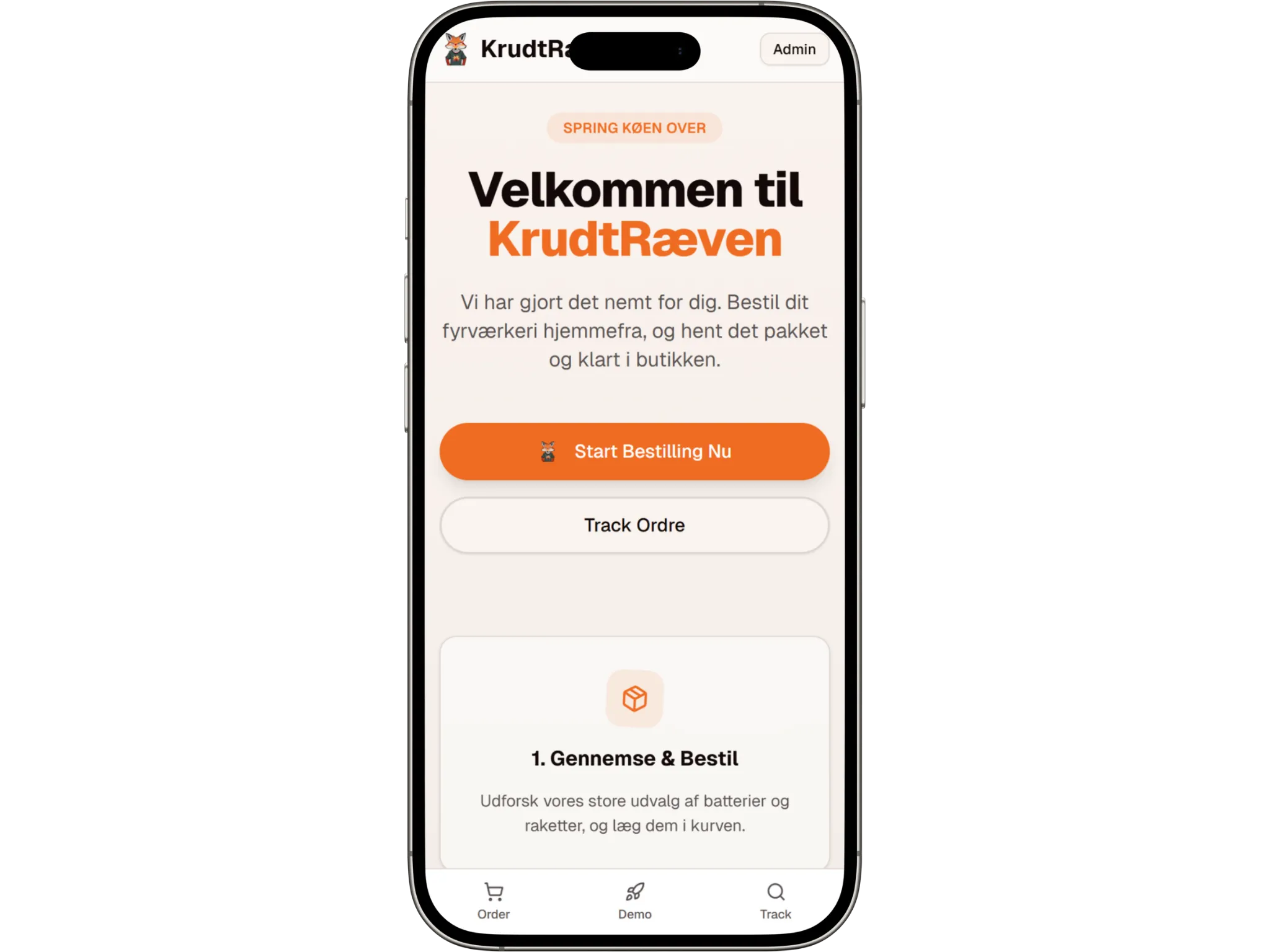 App Krudtræven mobile version