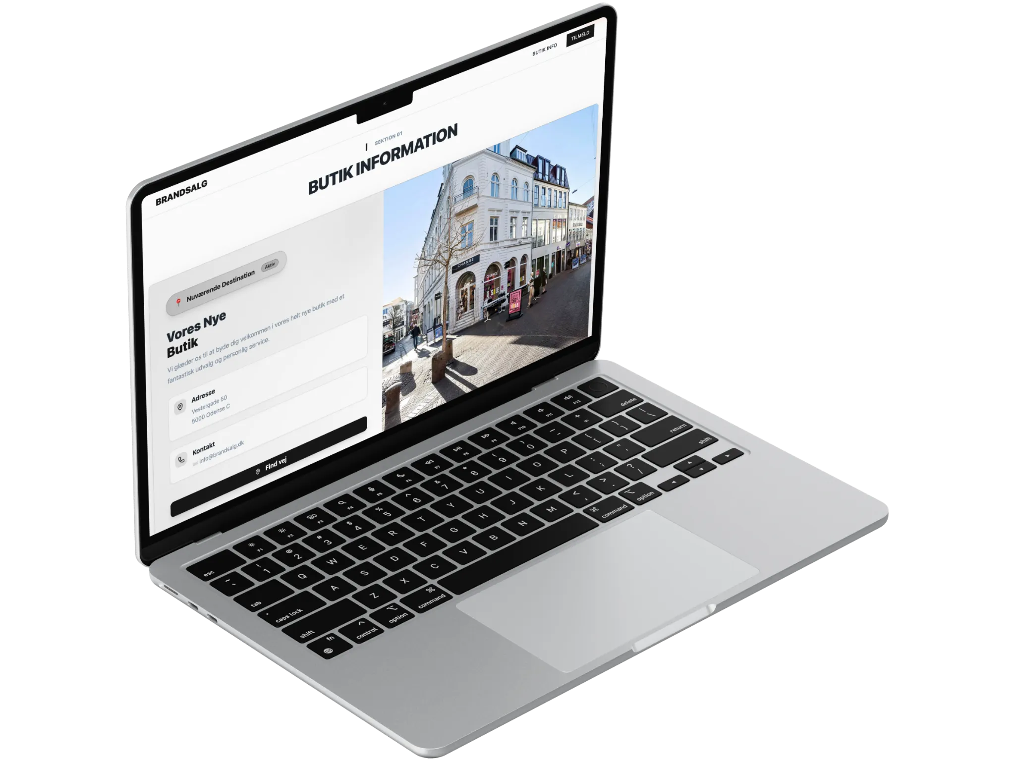 Brandsalg.dk screenshot