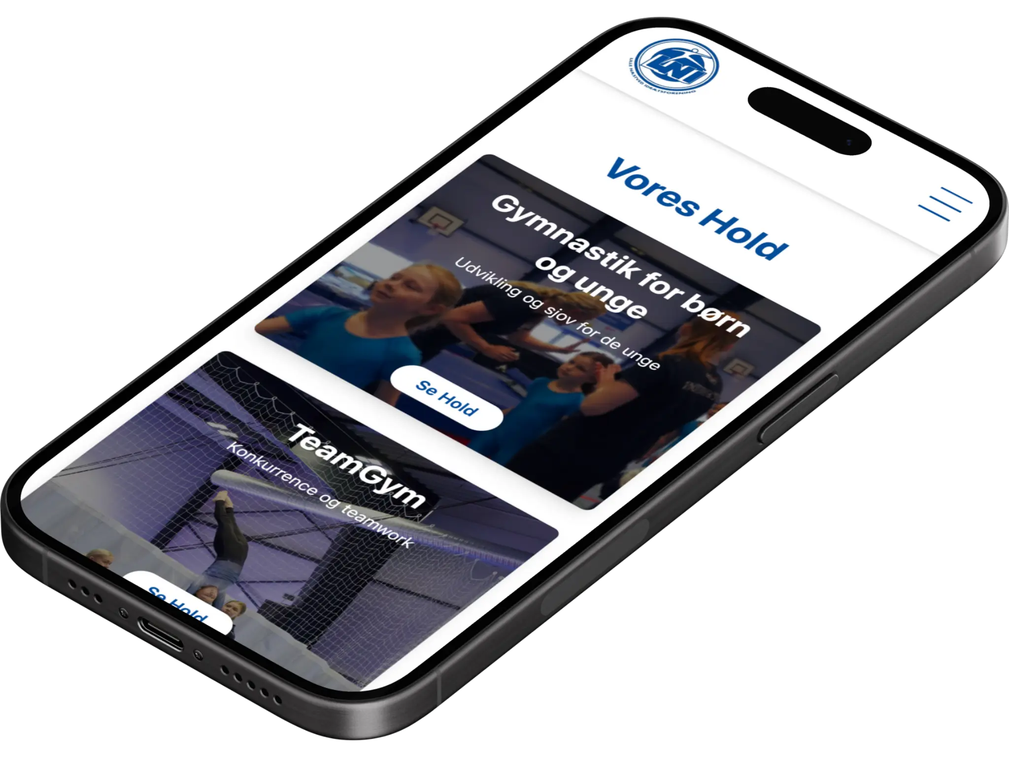 Lille Næstved Idrætsforening mobile version 2