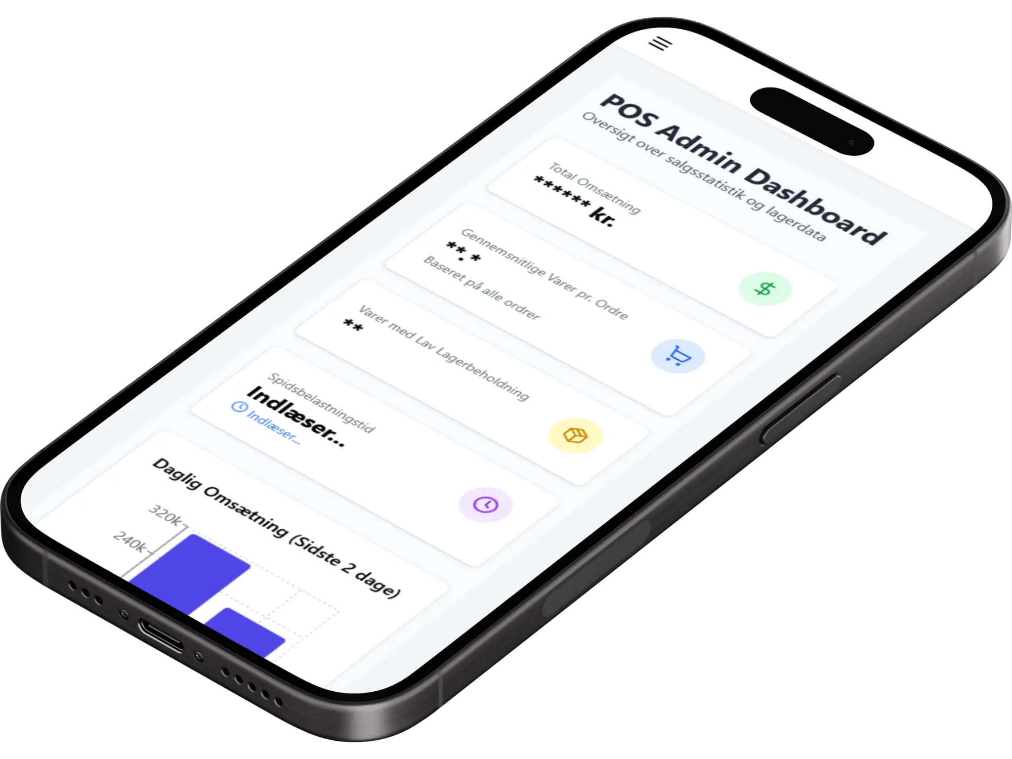 Enterprise POS System mobile version 2