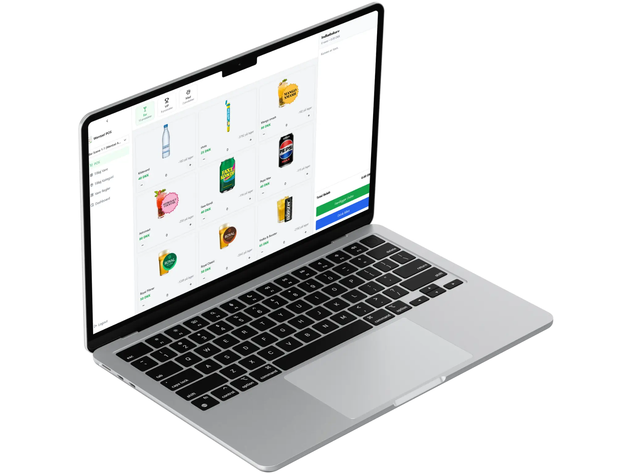 Enterprise POS System screenshot